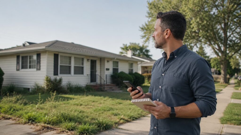 Pre-foreclosure timeline showing the buyer's opportunity to negotiate before auction.